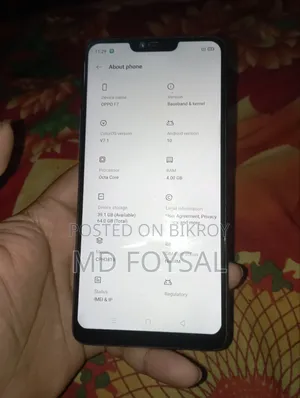 Oppo F7 64 GB Black