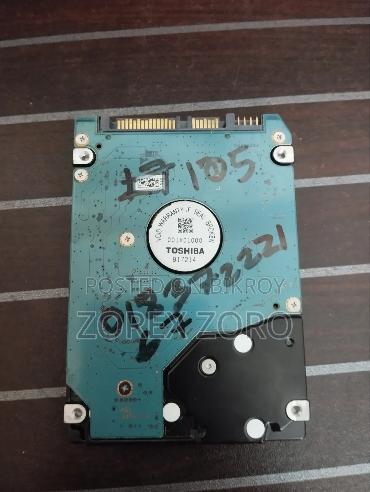 Toshiba 500GB 2.5" Sata HDD