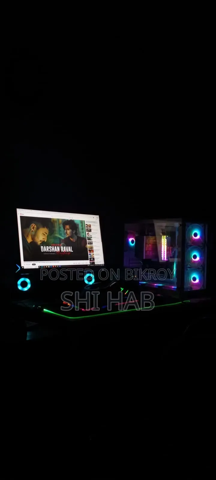 ডেস্কটপ কম্পিউটার ১৬জিবি এএমডি রাইজেন ৭ এসএসডি ১২৮জিবি