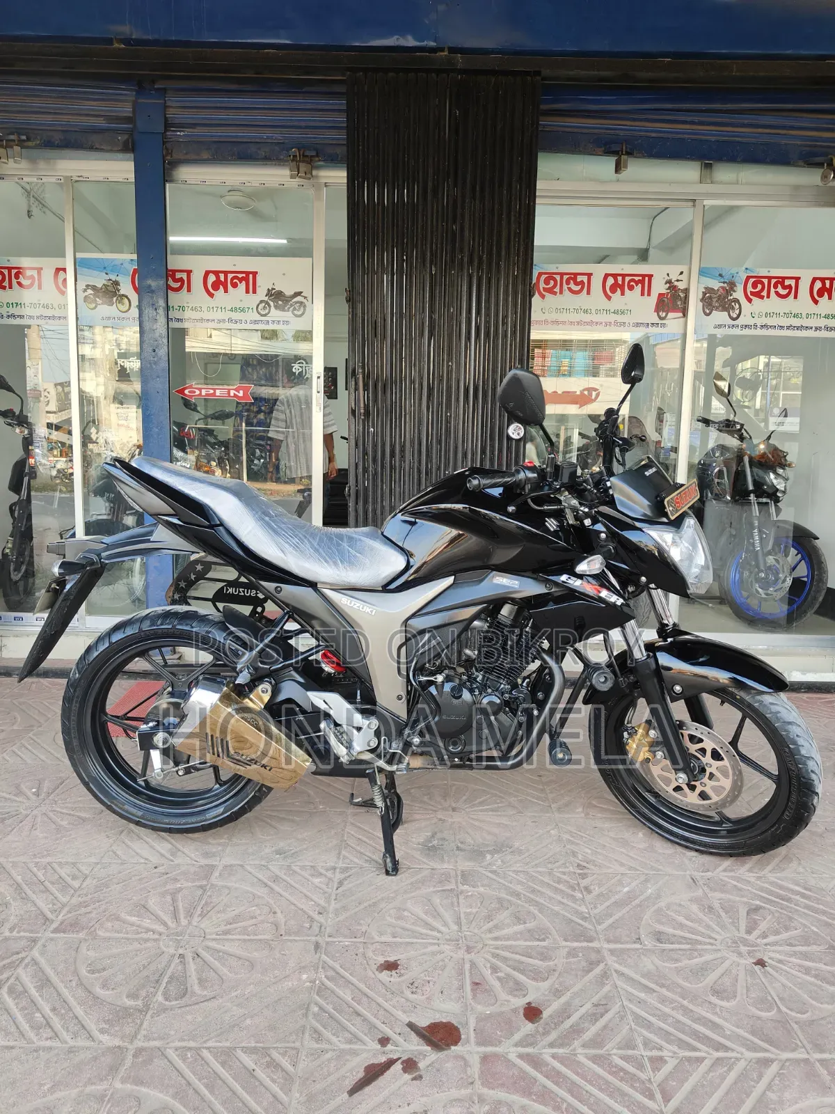 Suzuki Gixxer 2024 Black