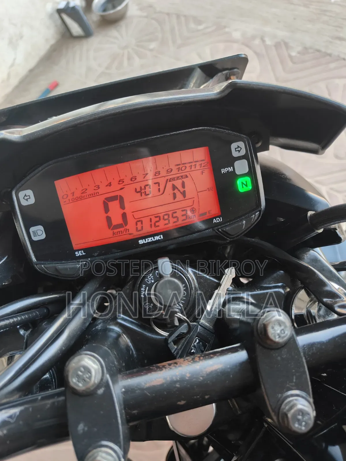 Suzuki Gixxer 2024 Black