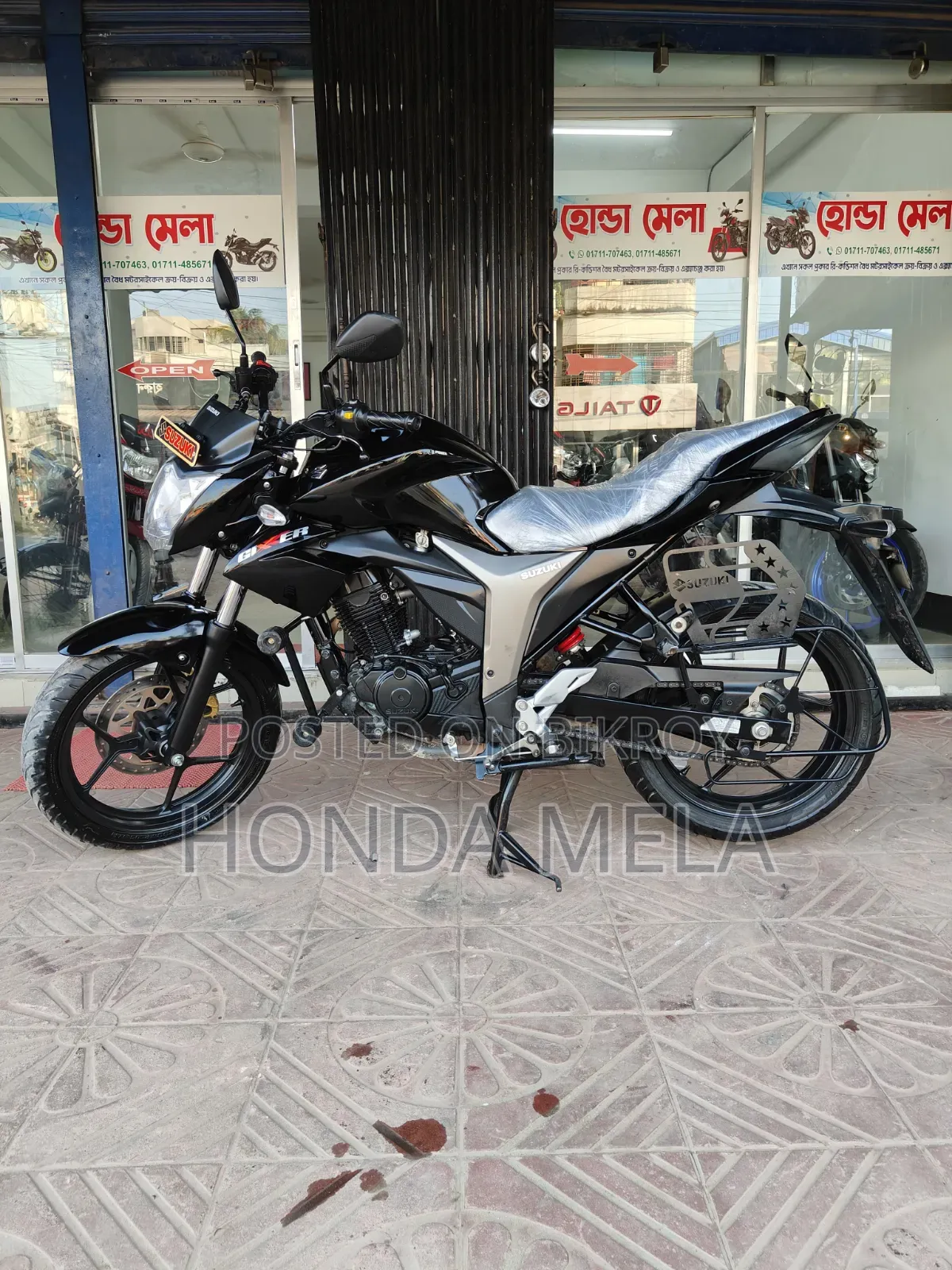 Suzuki Gixxer 2024 Black