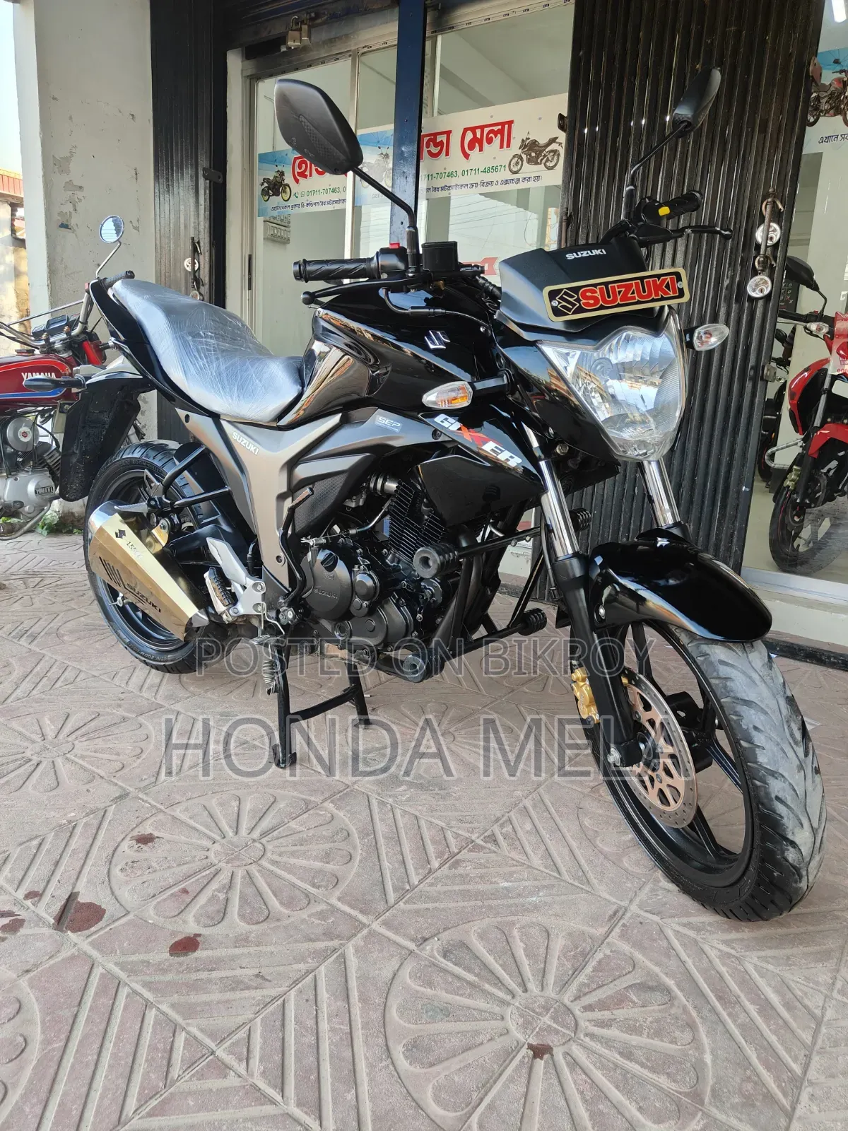 Suzuki Gixxer 2024 Black