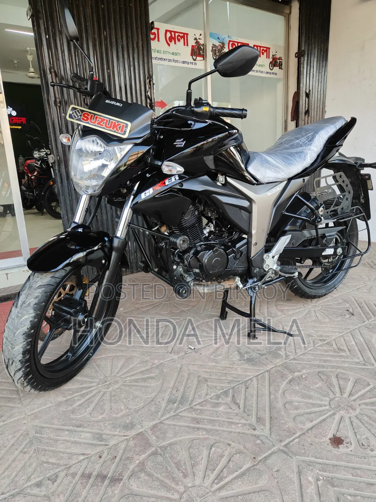 Suzuki Gixxer 2024 Black