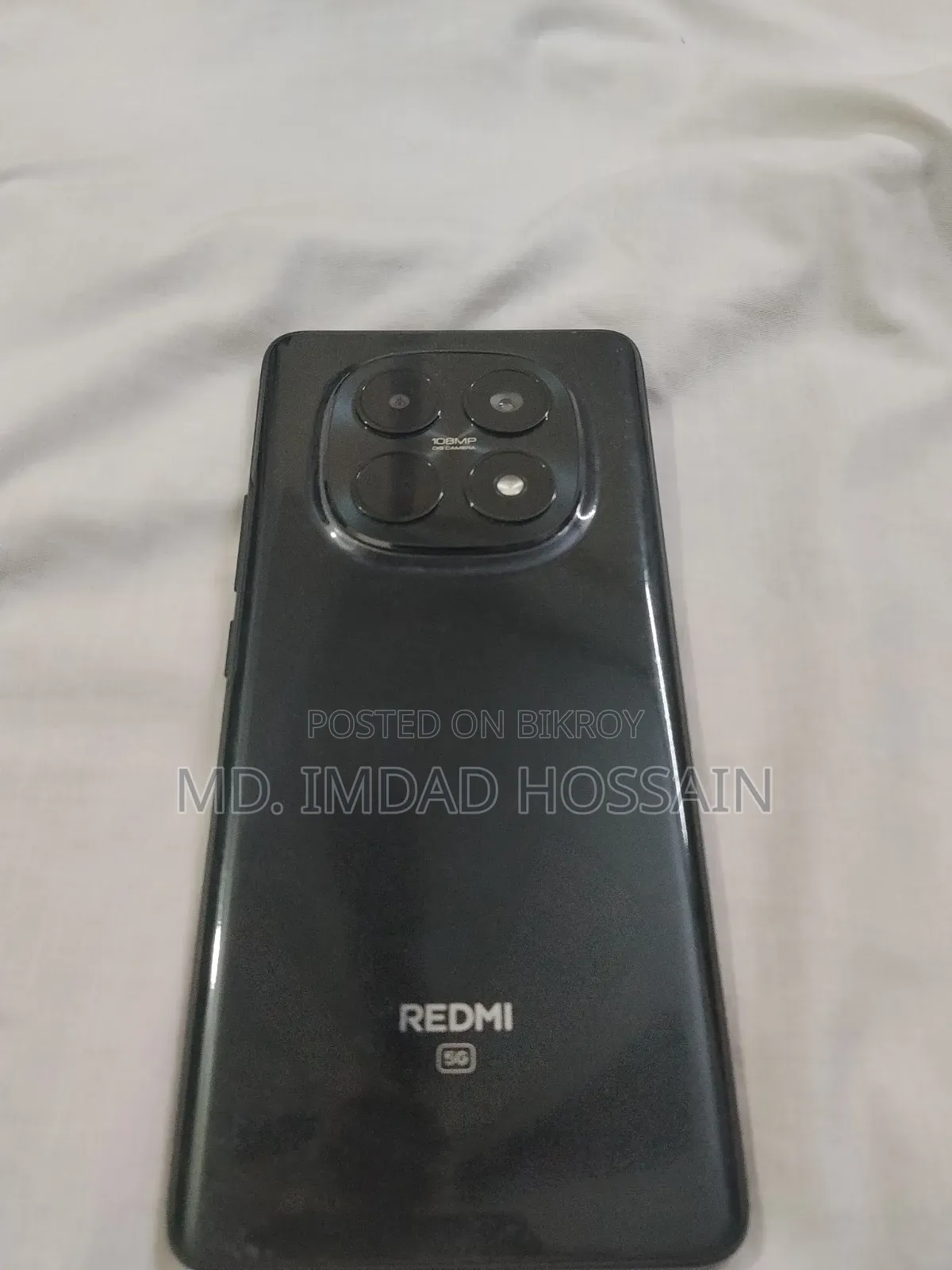 শাওমি রেডমি নোট ১৫ ২৫৬ জিবি ব্ল্যাক