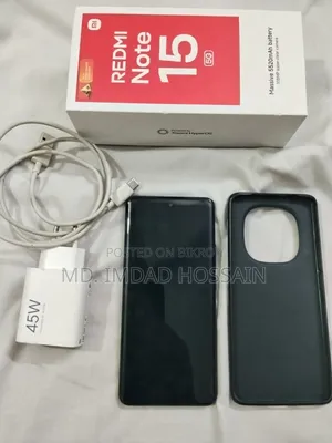 শাওমি রেডমি নোট ১৫ ২৫৬ জিবি ব্ল্যাক