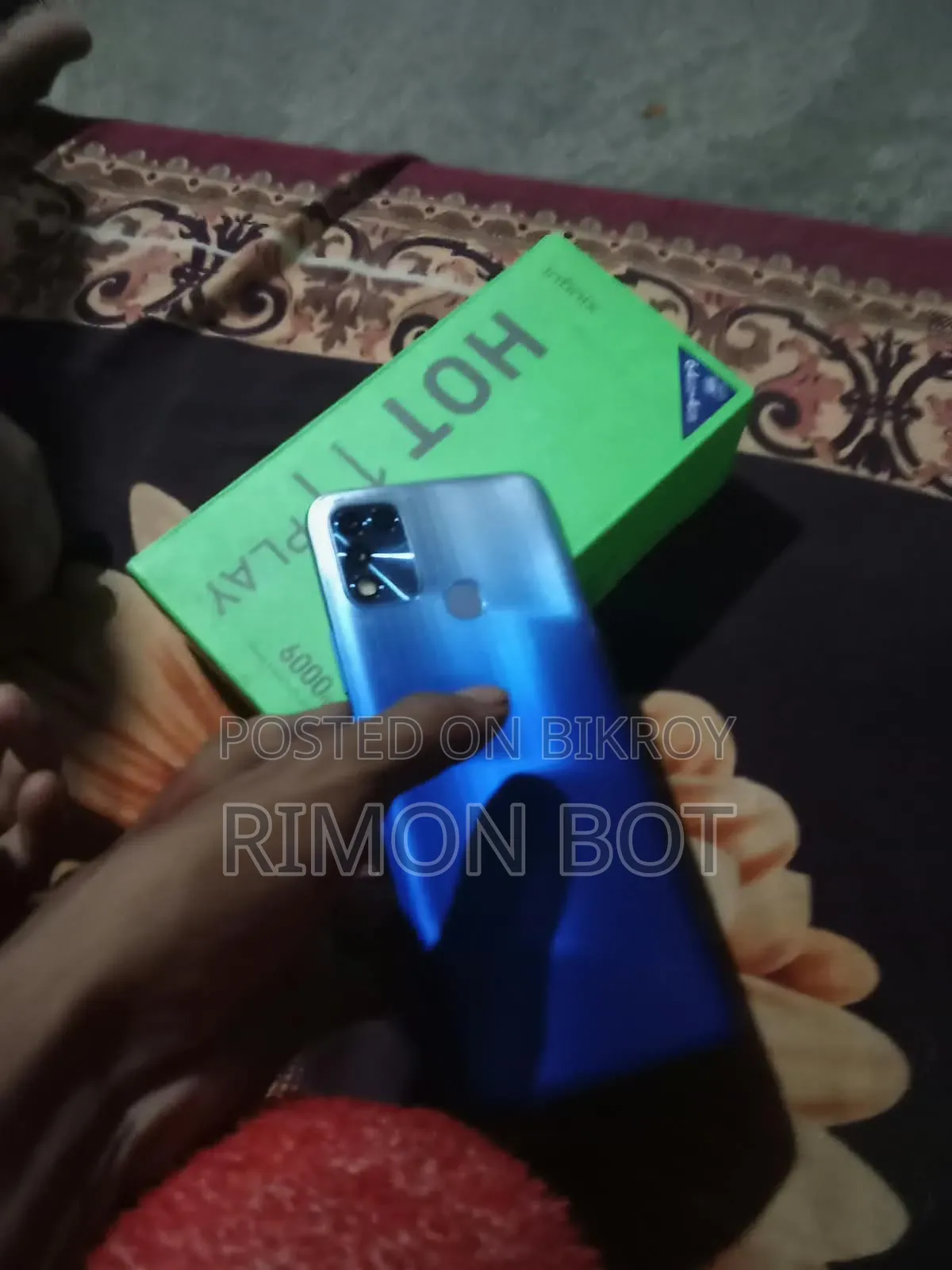 Infinix Hot 11 Play 64 GB Blue