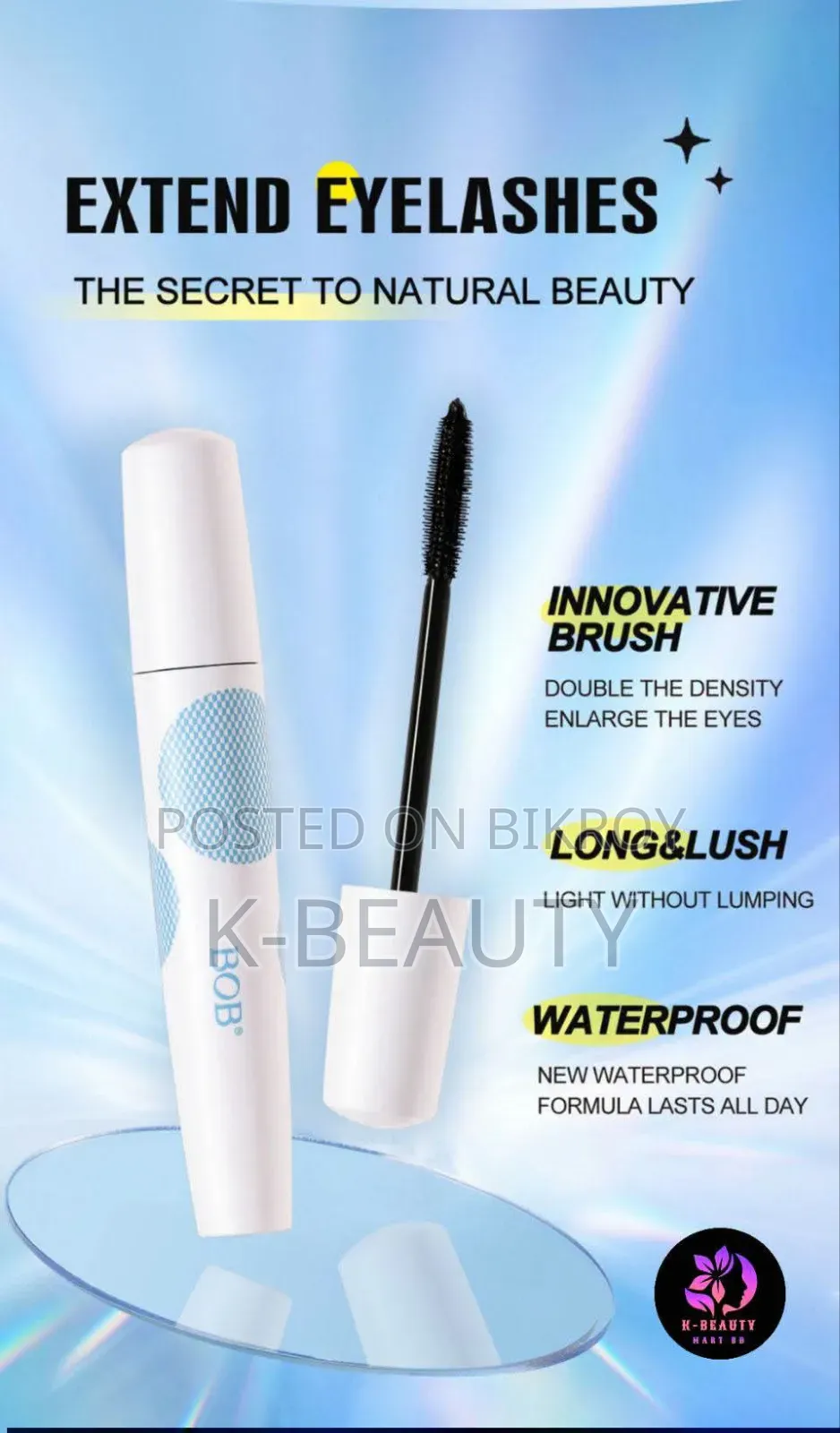🖤 Bob Velvet Black Mascara 👁️