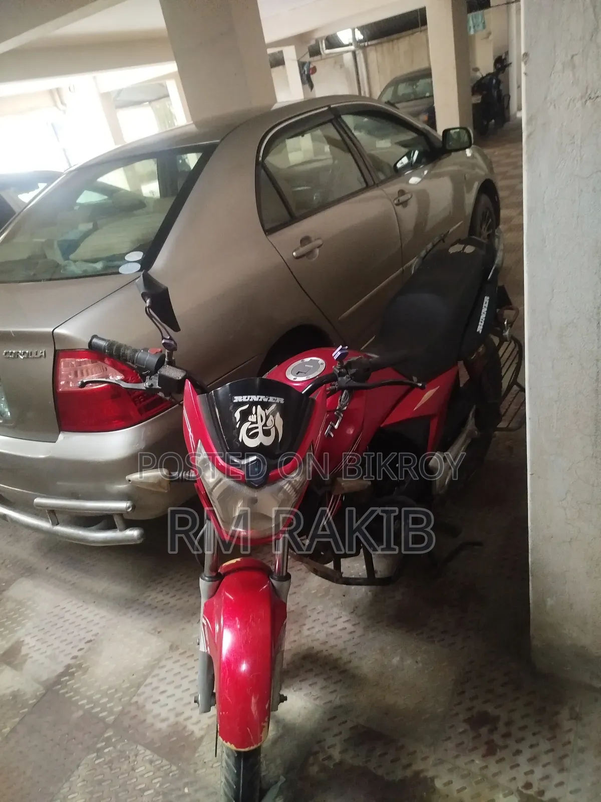 রানার টার্বো ১২৫ ২০১৮ লাল