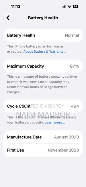 Apple iPhone 15 Pro 128 GB Gray