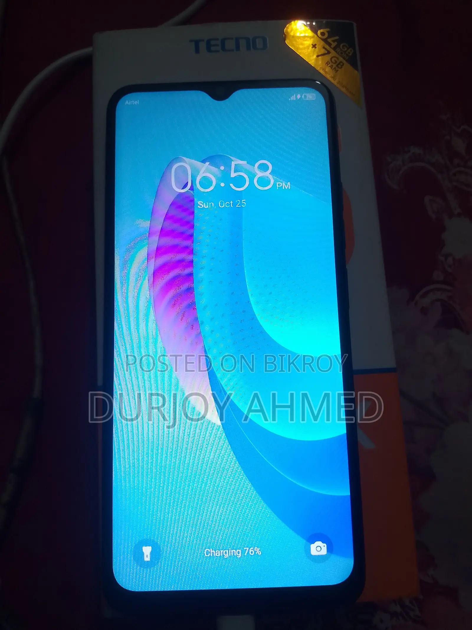 টেকনো স্পার্ক গো ৬৪ জিবি ব্ল্যাক