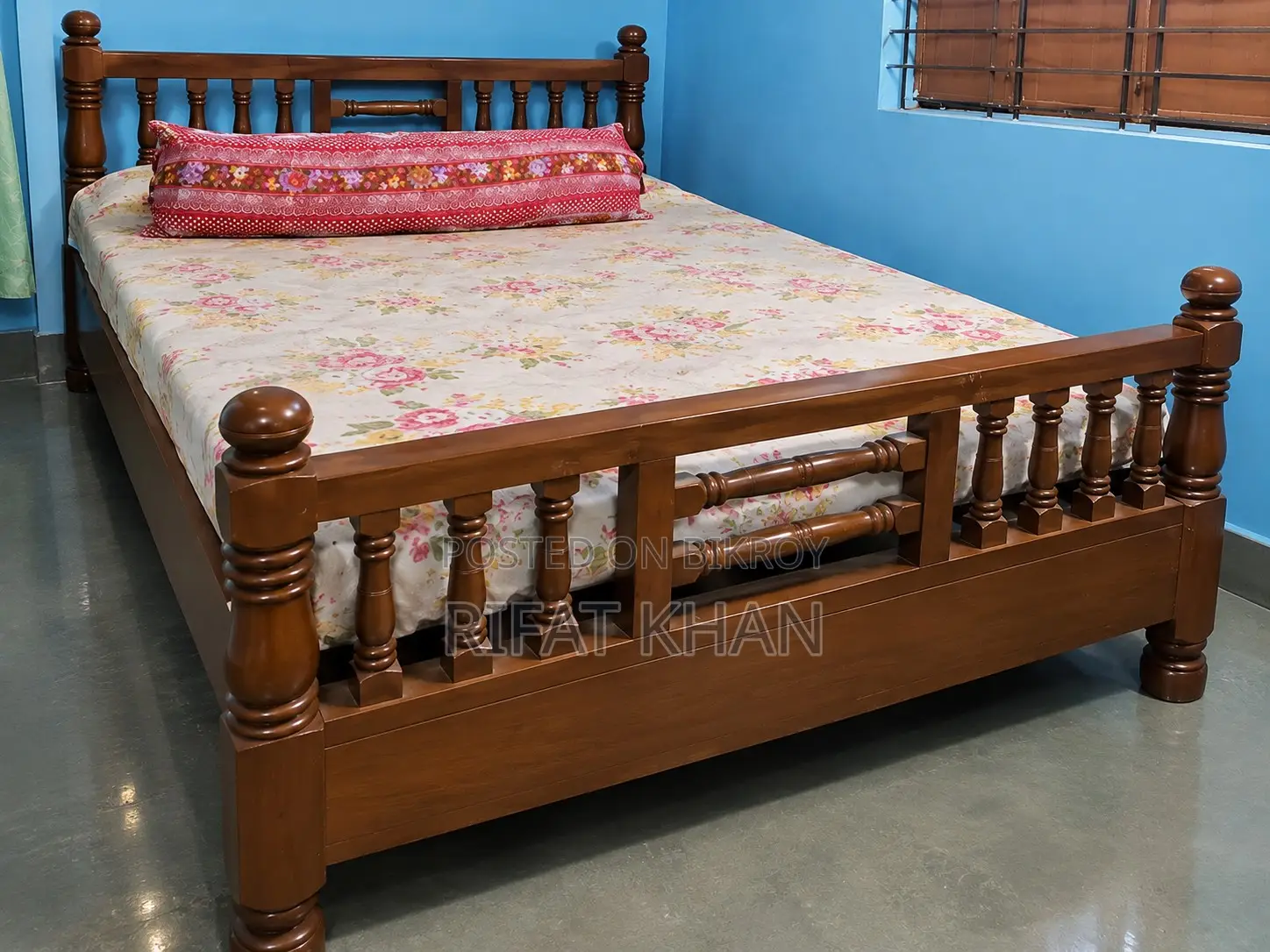 Neem Wood Bed