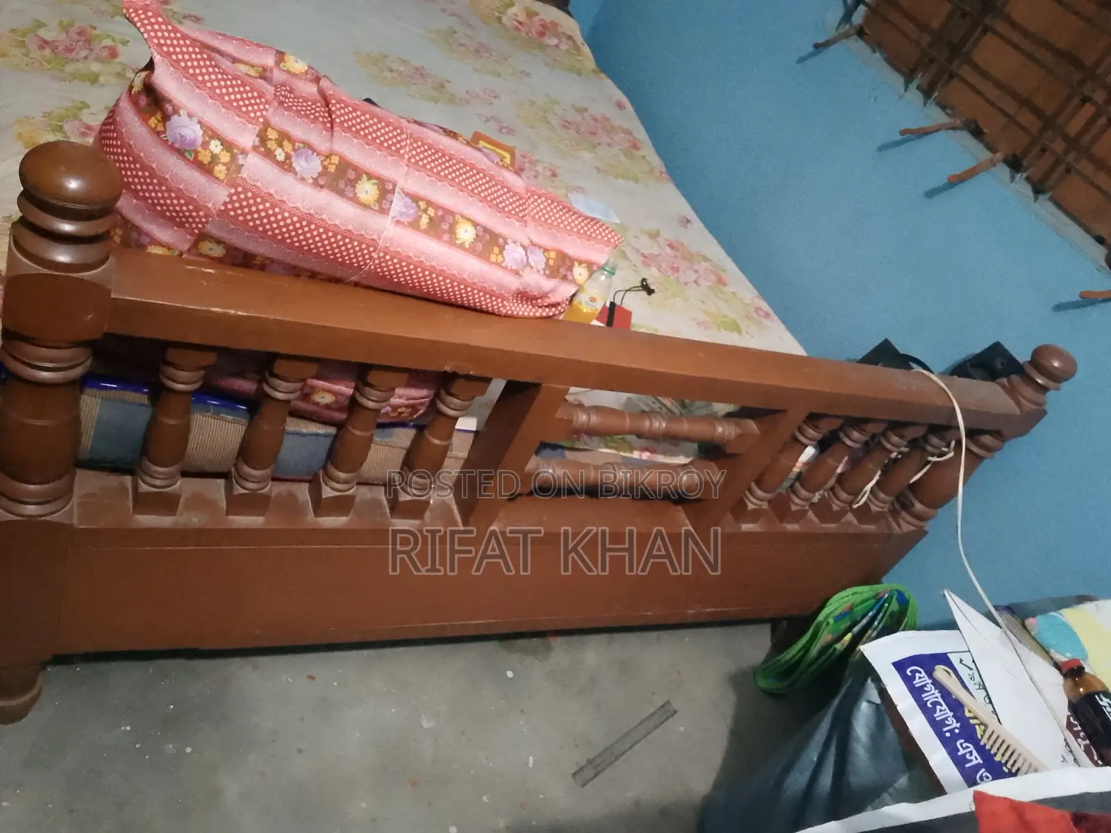Neem Wood Bed