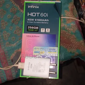 ইনফিনিক্স হট ৬০আই ২৫৬ জিবি ব্ল্যাক