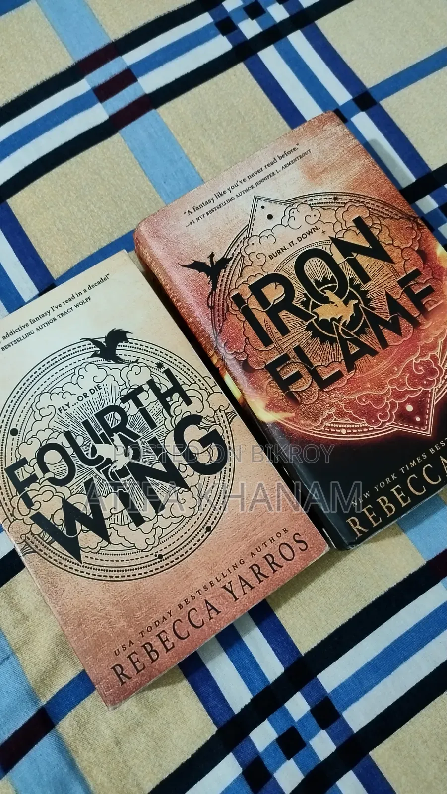 Fourth Wing & Iron Flame by Rebecca Yarros