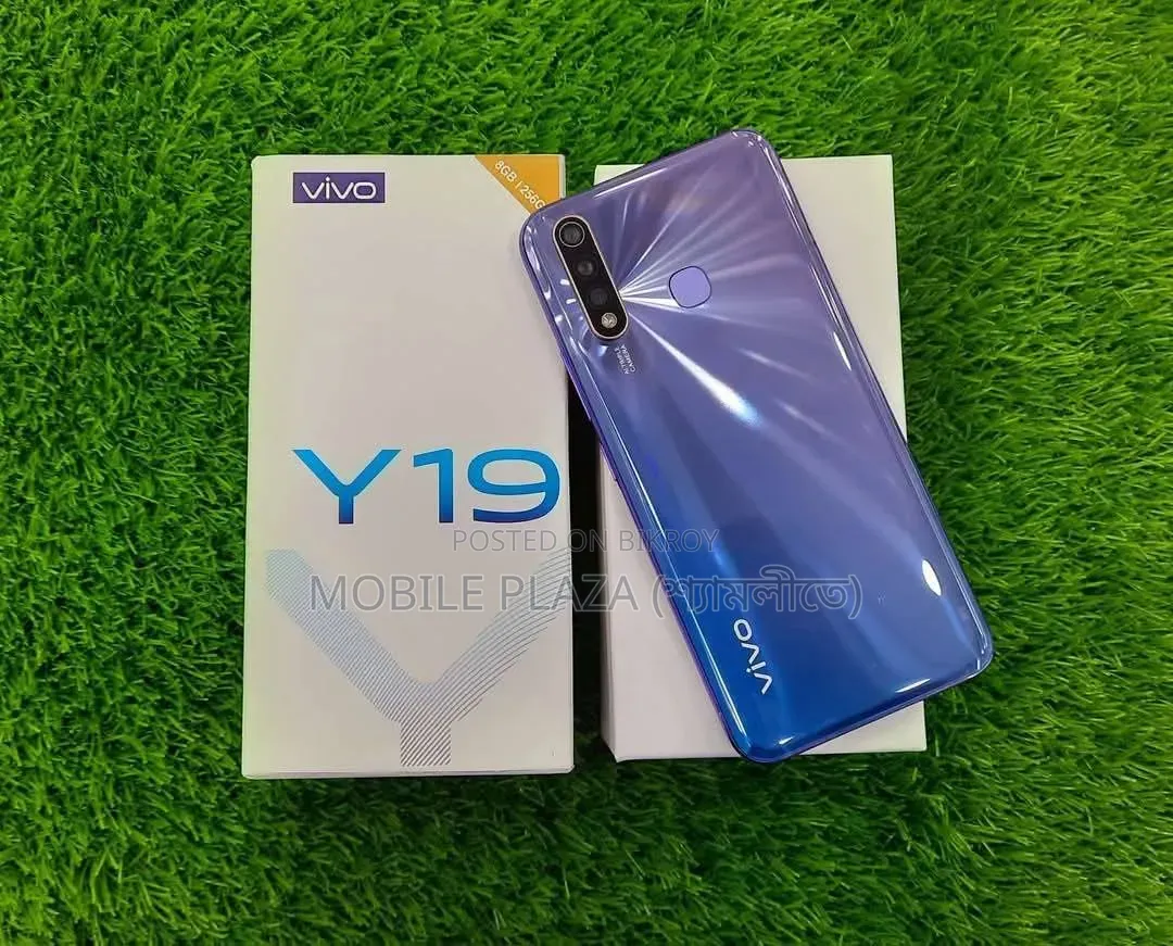 New Vivo Y19 128 GB White