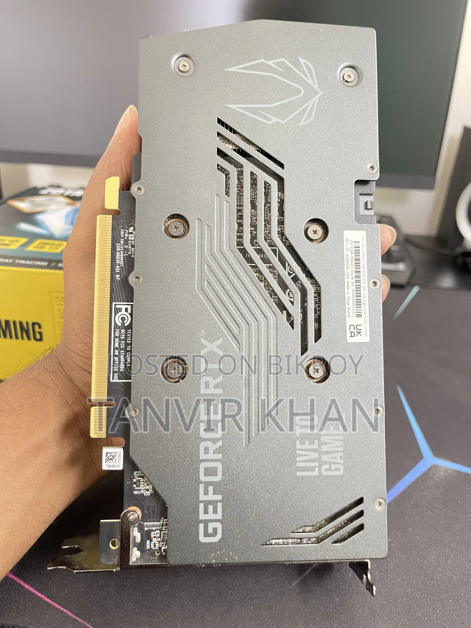 Gpu RTX 3060 12GB