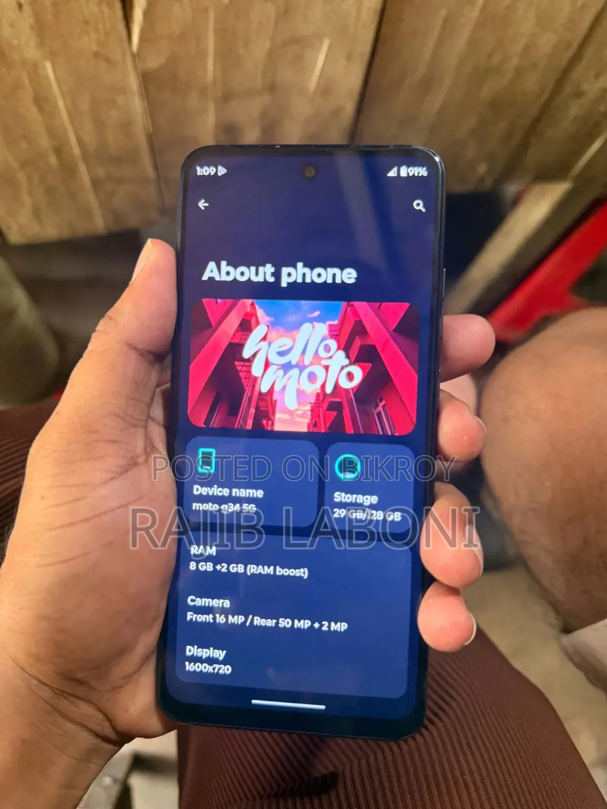 Motorola Moto G35 128 GB Black