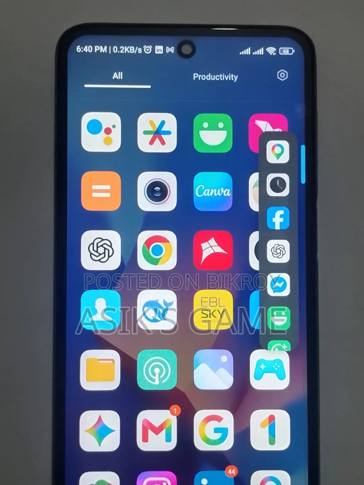 Xiaomi Redmi Note 9 Pro Max 128 GB Gold