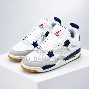 Nike SB X Air Jordan 4 Retro "Navy" (JD008) Sneakers