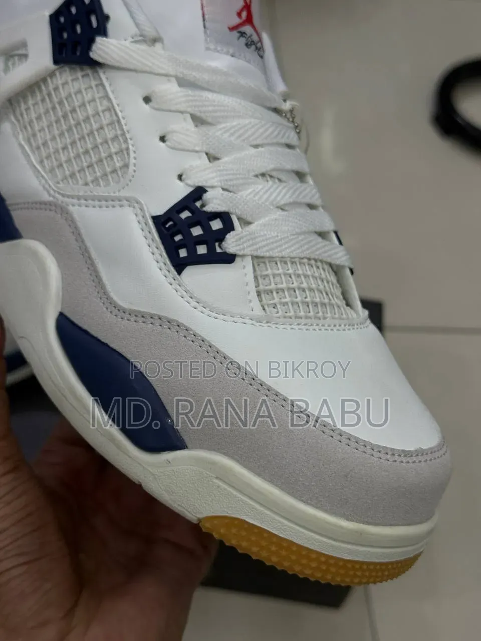 Nike SB X Air Jordan 4 Retro "Navy" (JD008) Sneakers