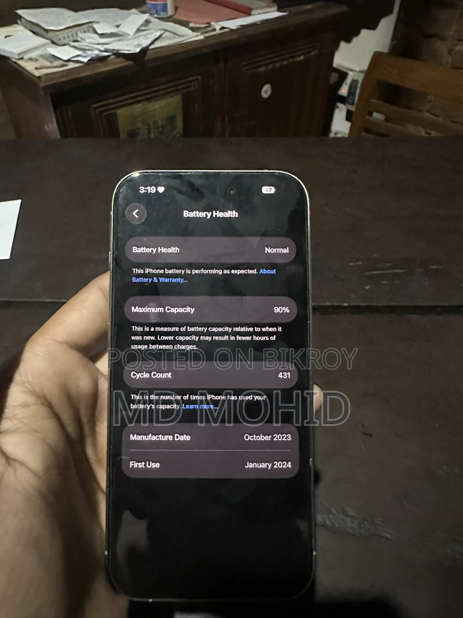 New Apple iPhone 15 Pro 256 GB White