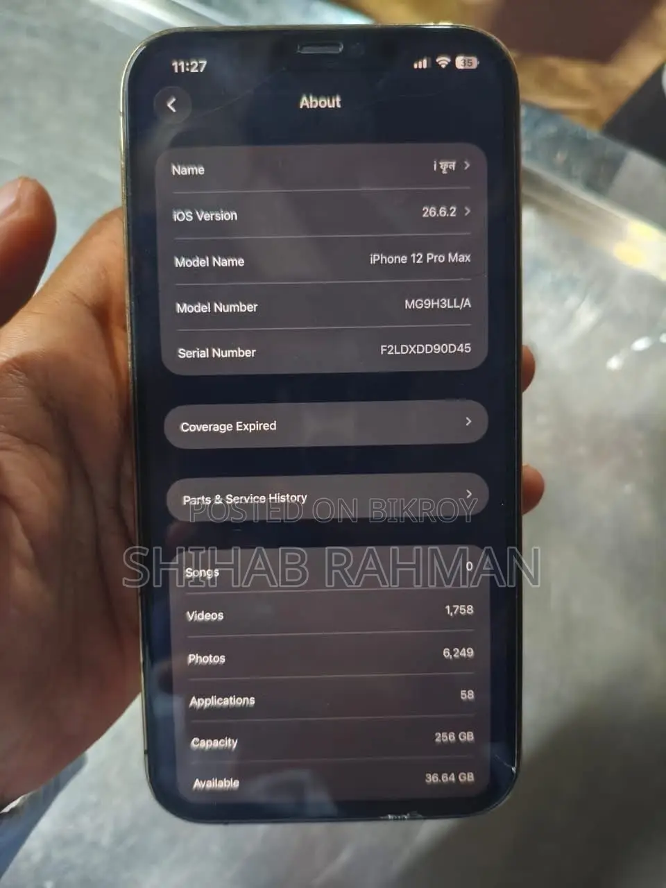 Apple iPhone 12 Pro Max 256 GB Gold