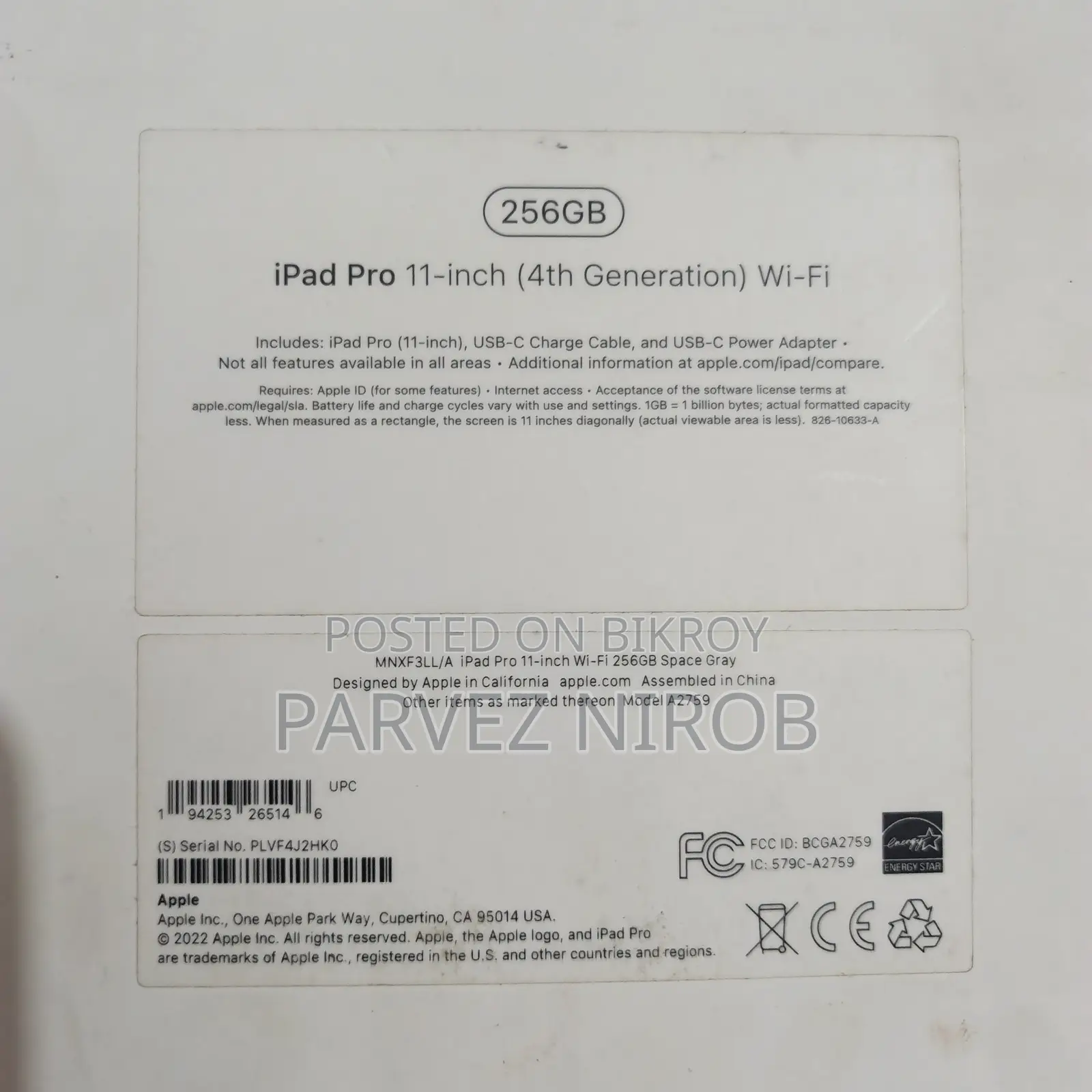 Apple iPad Pro 11 (2022) 256 GB Green