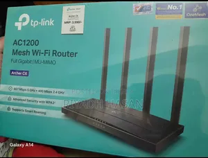 TP-Link Archer C6 AC1200 Dual Band Gigabit WiFi Router