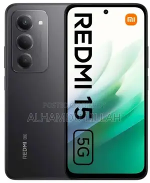 Xiaomi Redmi 15 5G ২৫৬ জিবি ব্ল্যাক