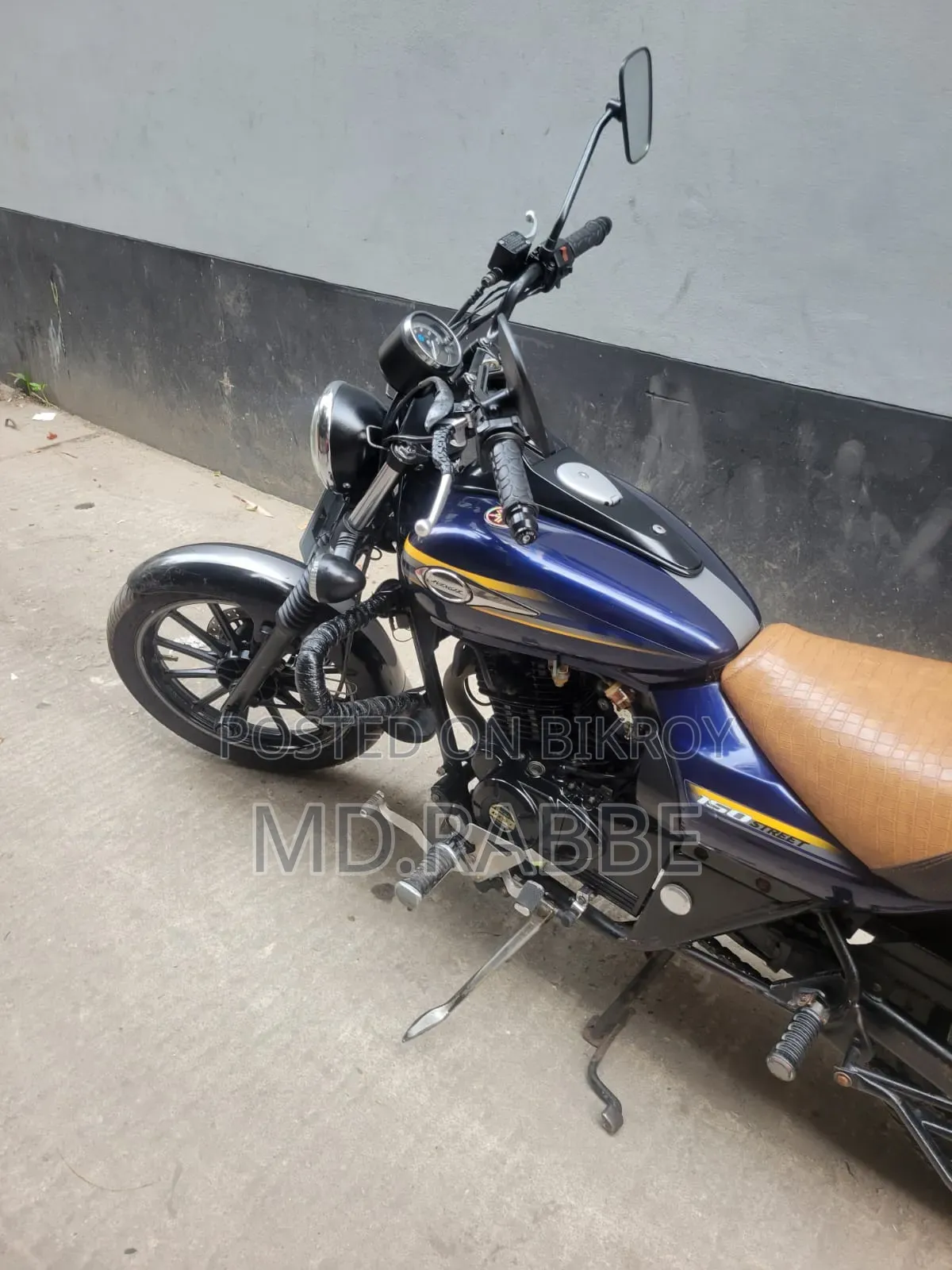 বাজাজ এভেঞ্জার ১৫০ স্ট্রিট ২০১৭ নীল