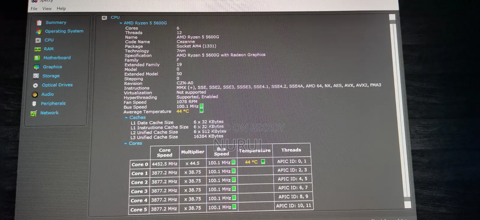 Ryzen 5 5600g + Cooler