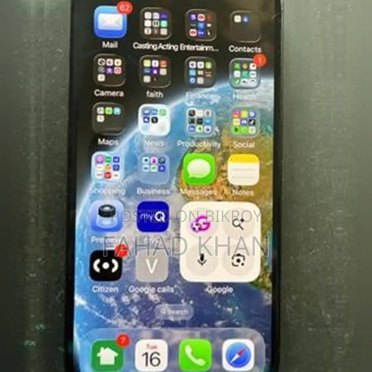Apple iPhone 16 128 GB Gray
