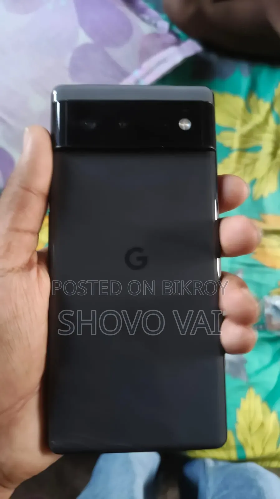 গুগল পিক্সেল ৬ ১২৮ জিবি ব্ল্যাক
