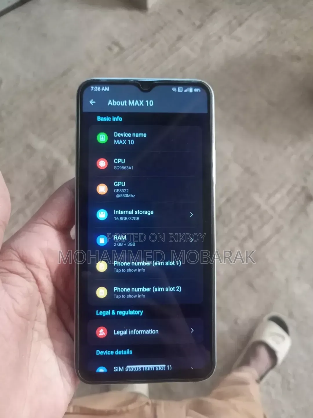 Symphony MAX 10 32 GB Green