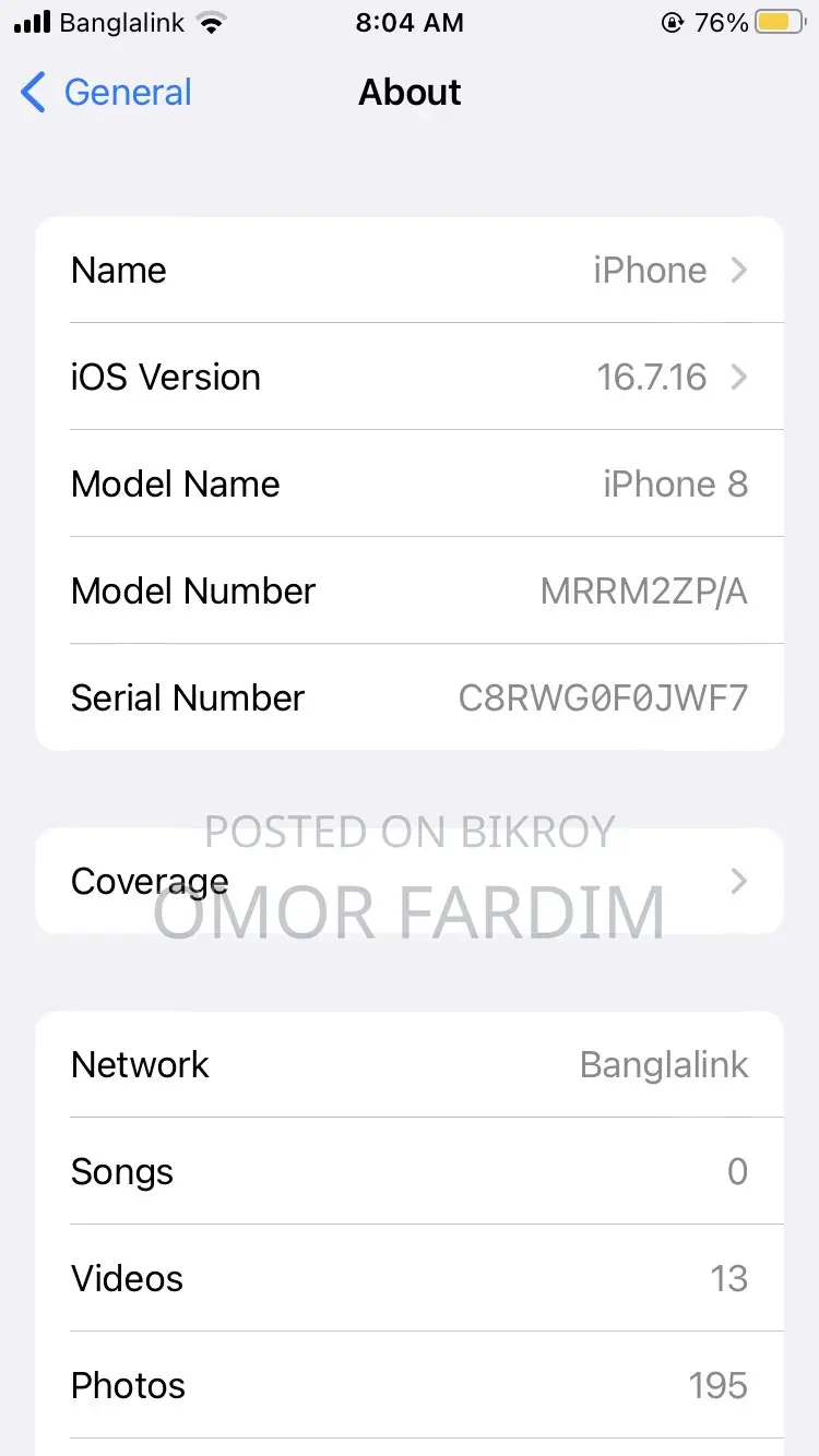 Apple iPhone 8 64 GB Red