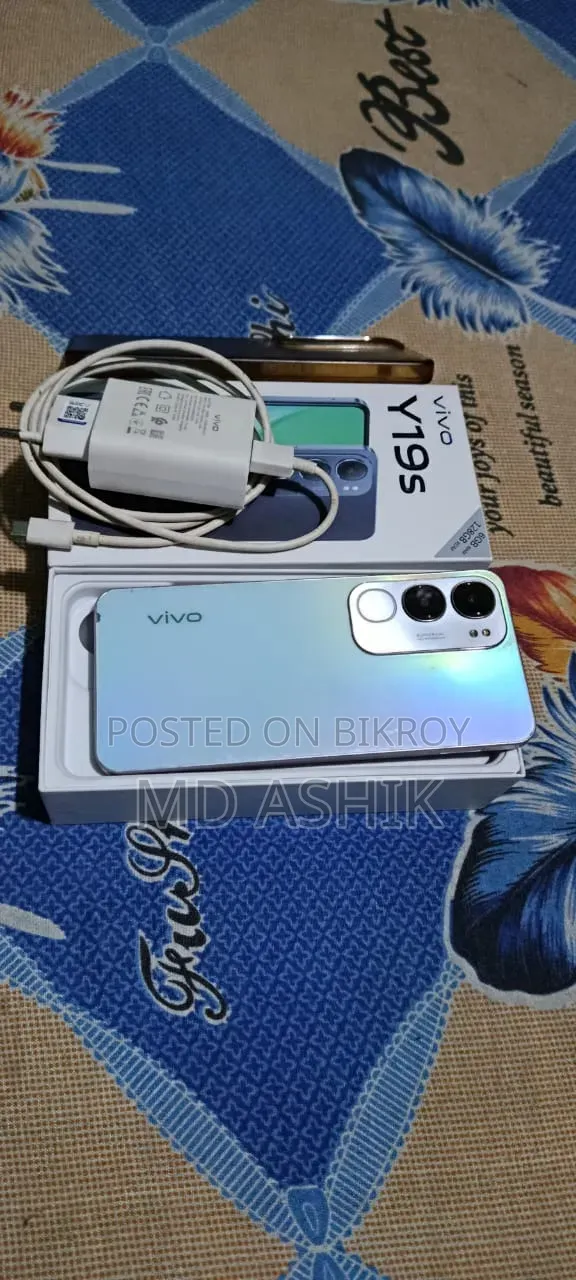 Vivo Y19s 128 GB White