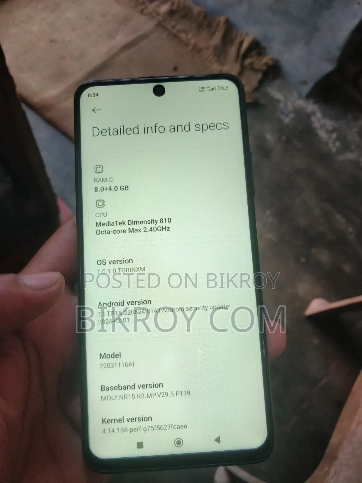 Xiaomi Poco M4 Pro 128 GB Yellow