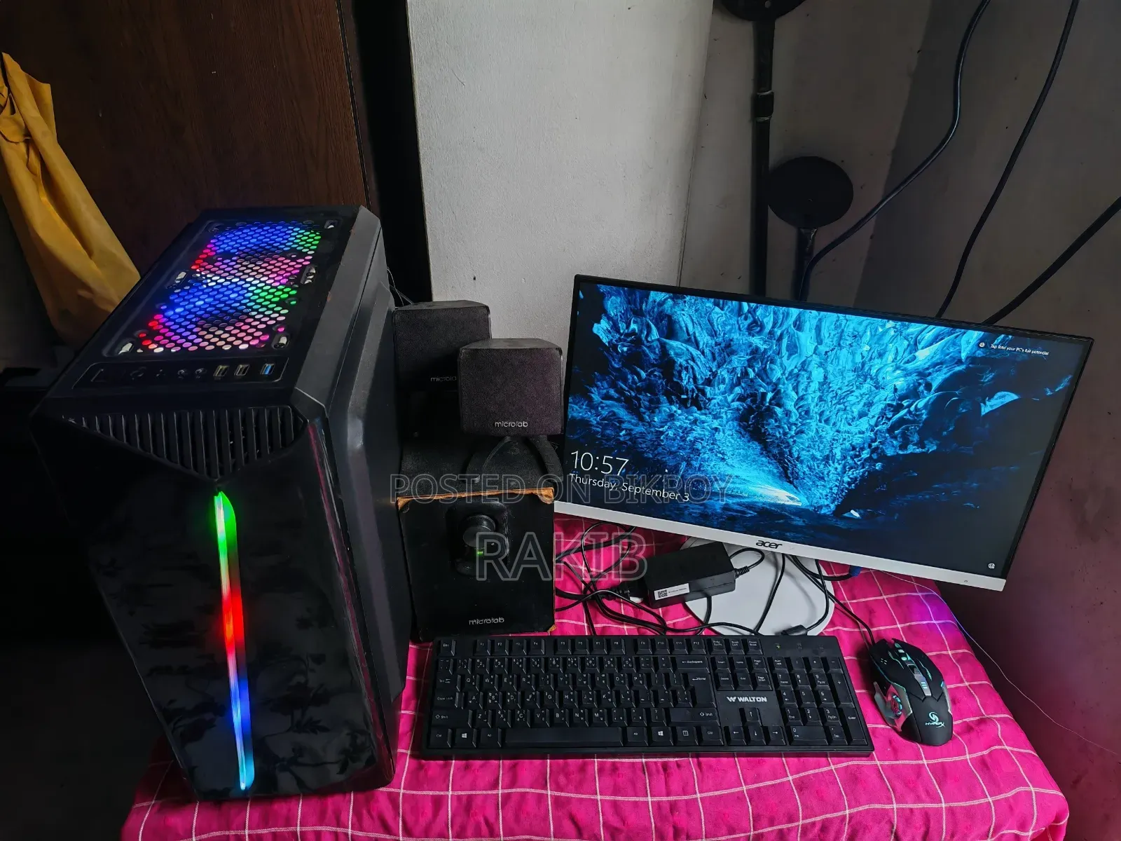Desktop Computer 8GB Intel Core i5 HDD+SSD 500GB