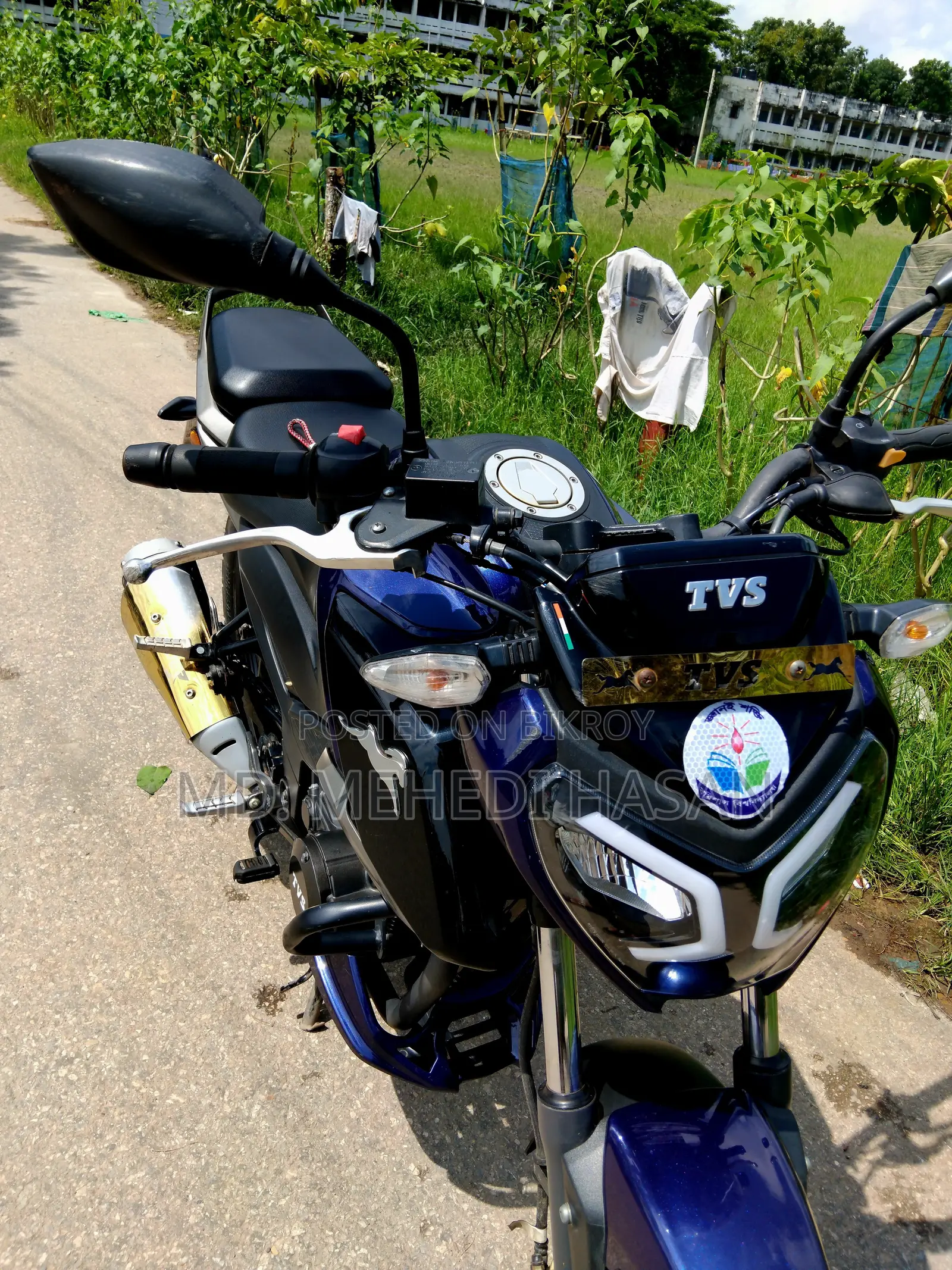TVS Raider 125 2023 Blue