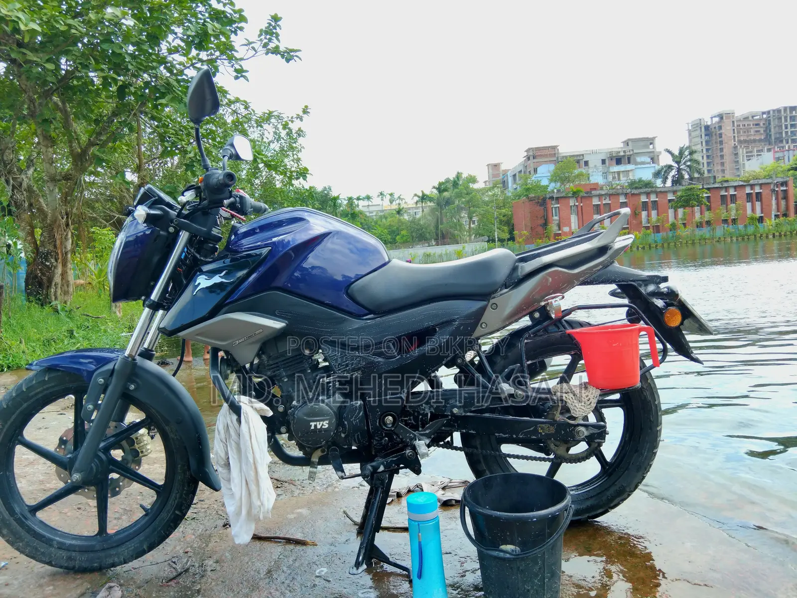 TVS Raider 125 2023 Blue