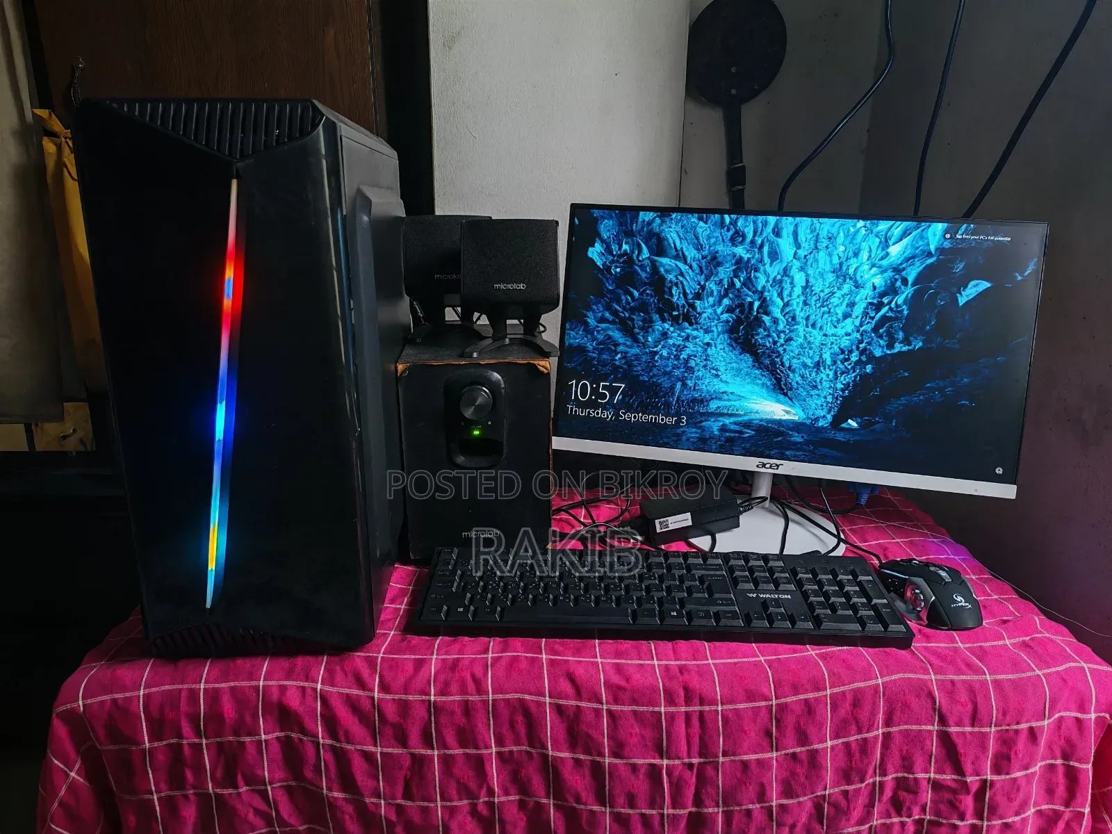 Desktop Computer 8GB Intel Core i5 HDD+SSD 500GB