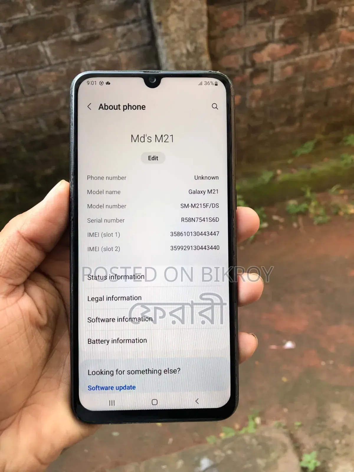 Samsung Galaxy M21 128 GB Black