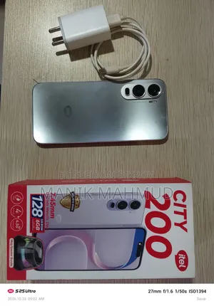 Itel City 200 128 GB Silver