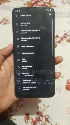 Vivo Y20 64 GB Black