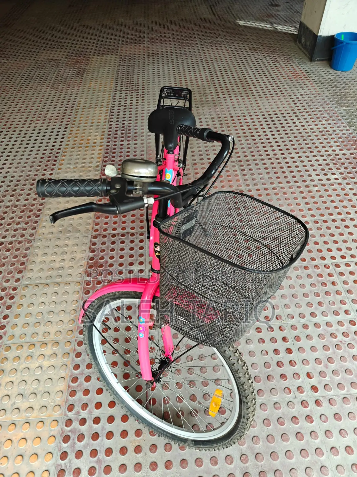 A Bicycle Is Selling With Its Accessories