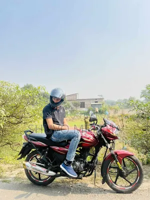 Bajaj Discover 100 2015 Red