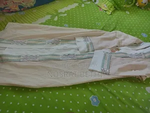 Children's burqa and clothes will be sold.