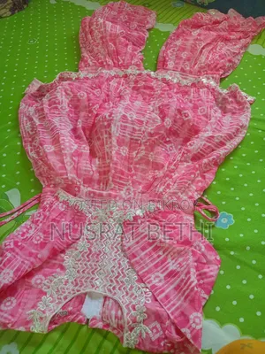 Children's burqa and clothes will be sold.