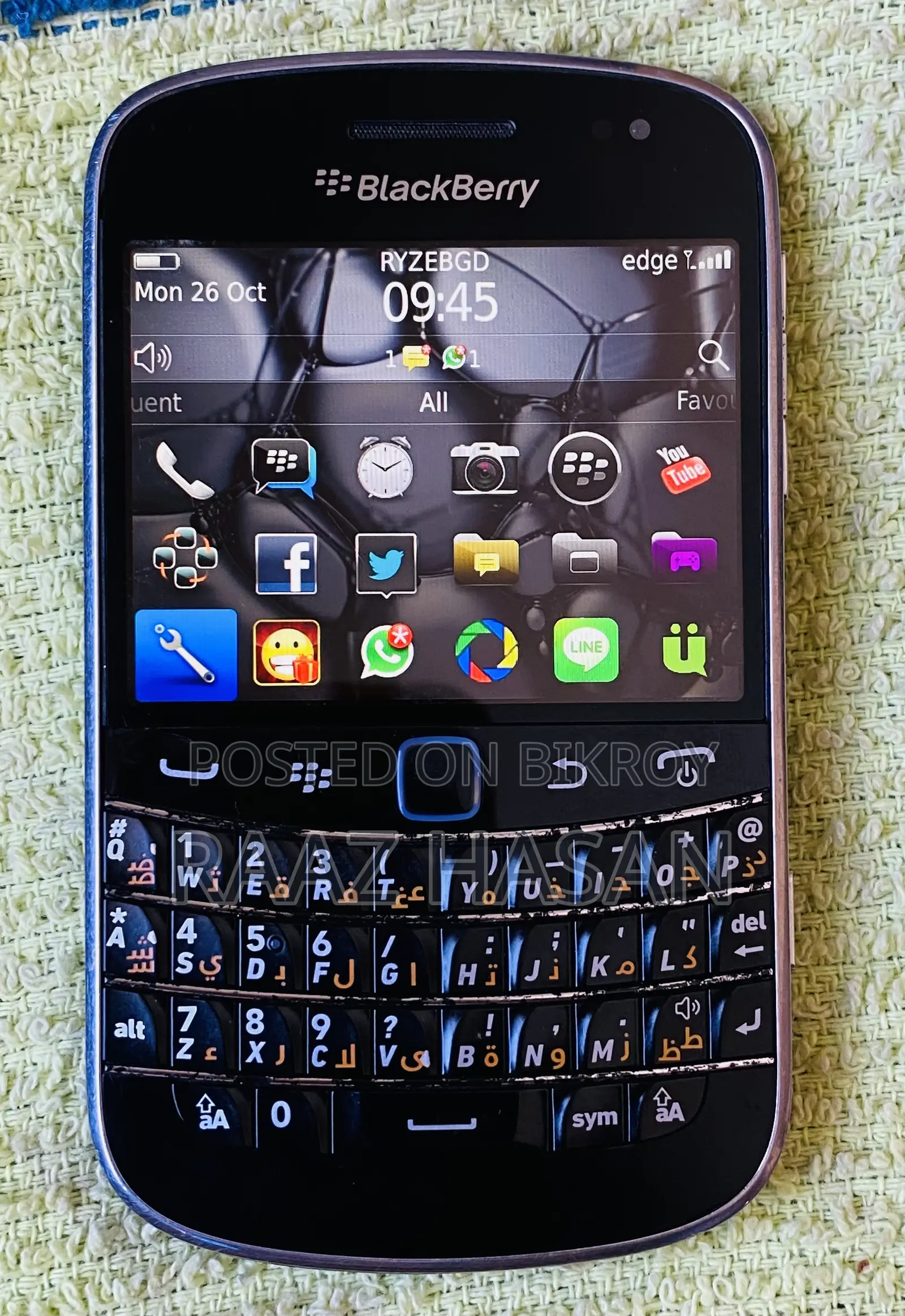 BlackBerry Bold Touch 9900 8 GB Black